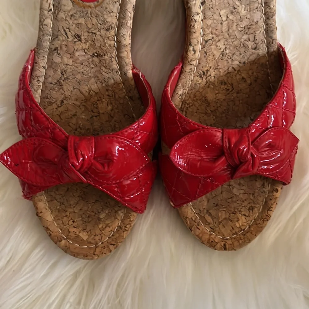 Steve Madden Women’s Wedge Platform Slide Sandals Size 8.5 - Picture 6 of 6